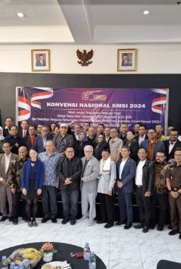 SMSI Kukuhkan Pengurus Pusat Masa Bakti 2024-2029 dan Pelantikan Forum Pemred SMSI