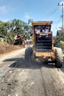Perbaikan Jalan Provinsi di Lareh Sago Halaban Dikebut, Drainase Jadi Fokus Awal